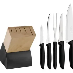 Jgo de cuchillos tramontina con soporte