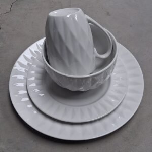 Set Vajilla 16pzs | White Waves