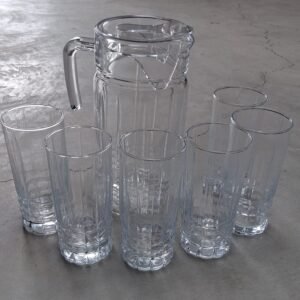 Set Jarra c/vasos x7 | Diamond Edges